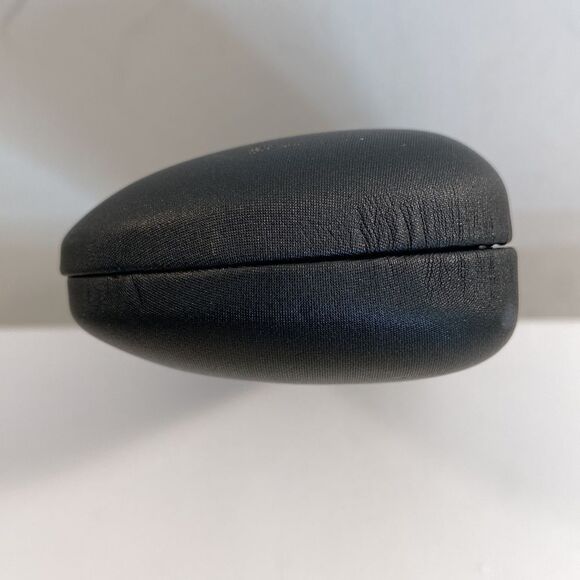 Ralph Lauren Black With Red Lettering Hard Glass Case 6 In. Width X 1 inch Tall - Picture 8 of 9